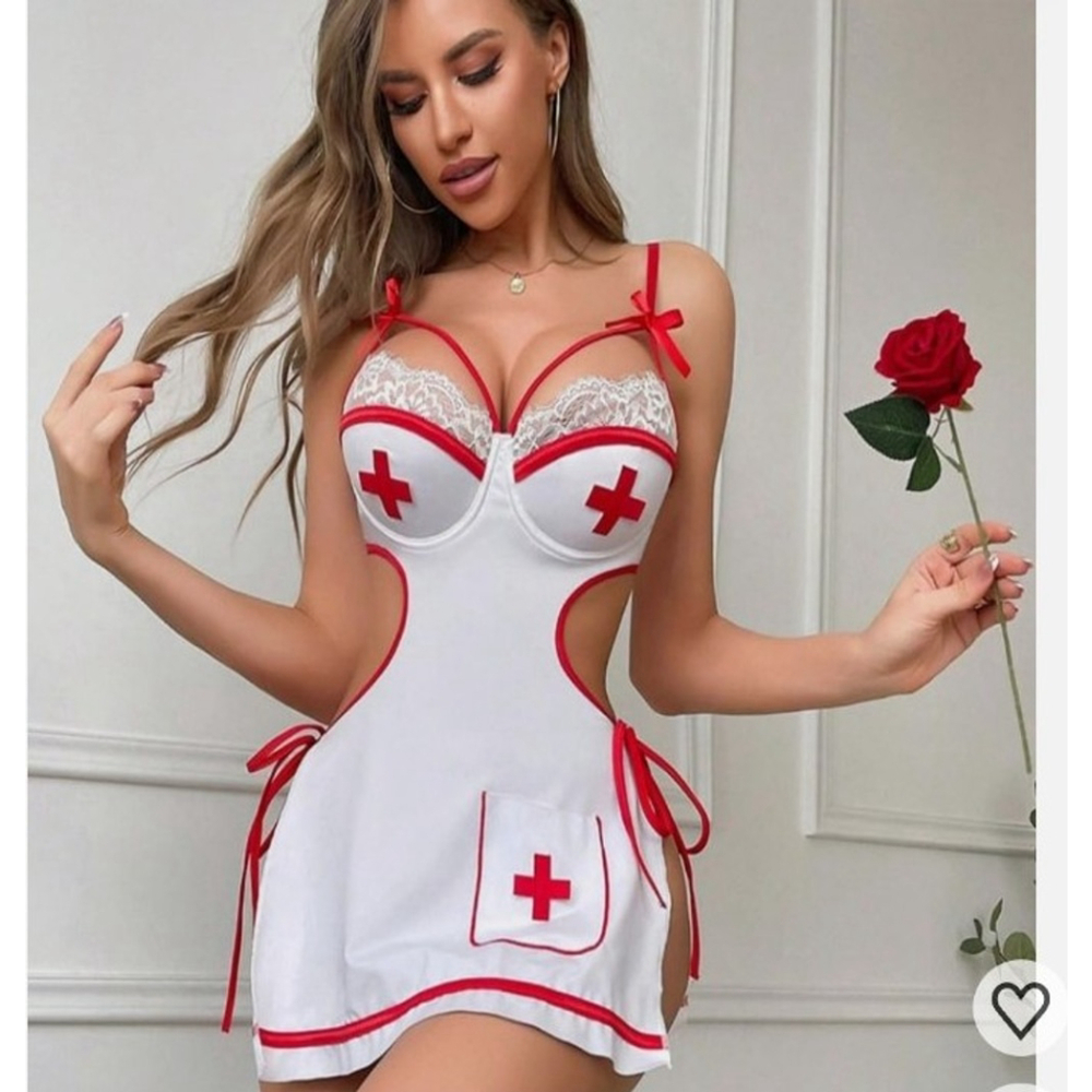 Sexy Lingerie Roleplay Nurse Set XL